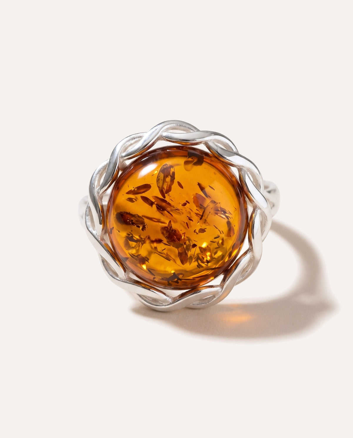 Rope Frame Statement Ring