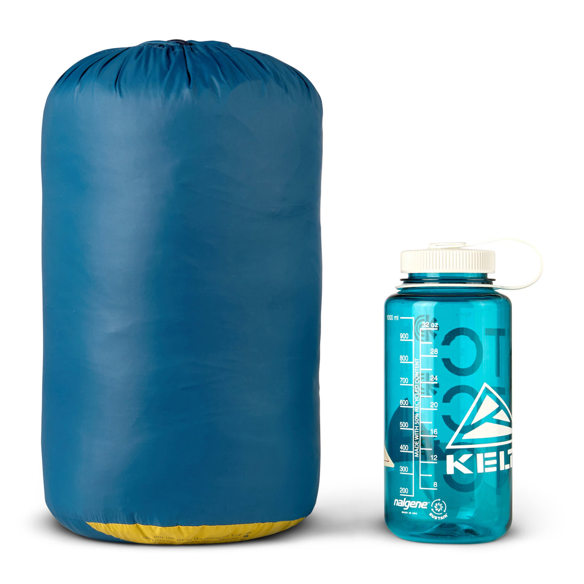 Kelty Cosmic Down 20°F (-7°C) 550-Fill Sleeping Bag - Regular - Dark Blue/Pageant Blue