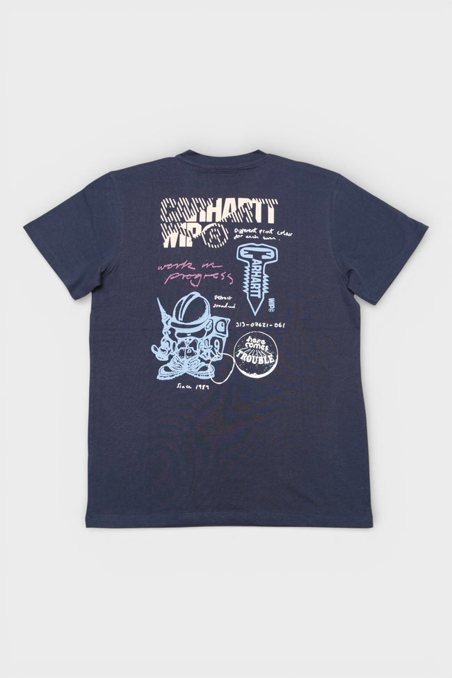 Carhartt WIP Graphic T-Shirt Navy