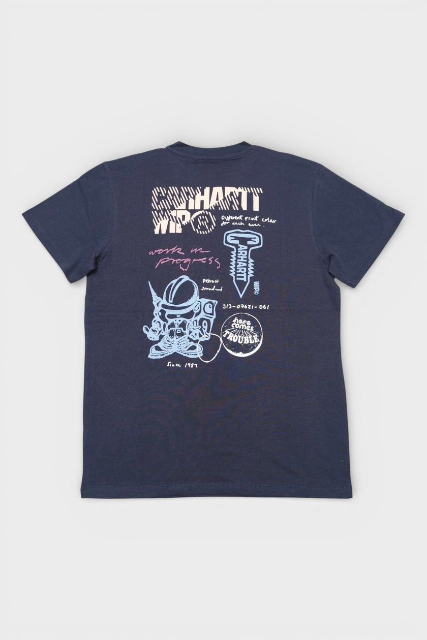 Carhartt WIP Graphic T-Shirt Navy