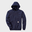 Loose Fit Midweight Hoodie Navy