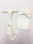 Cream Paisley Waistcoat & Cravat Set