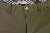 Khaki Stretch Slim Fit Chino