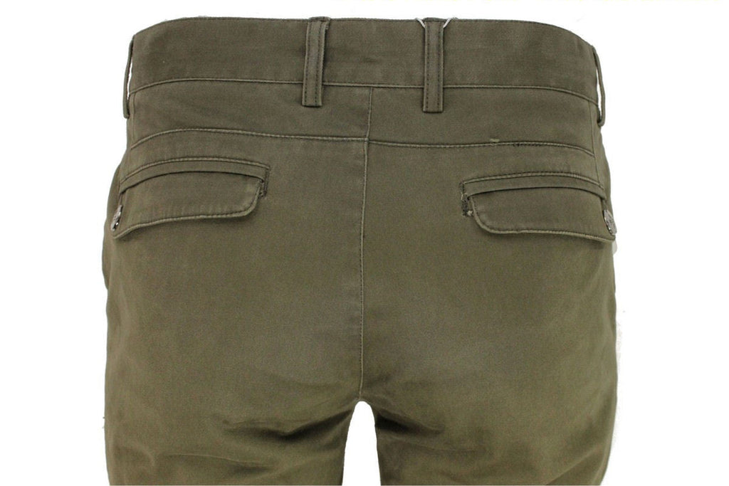 Khaki Stretch Slim Fit Chino