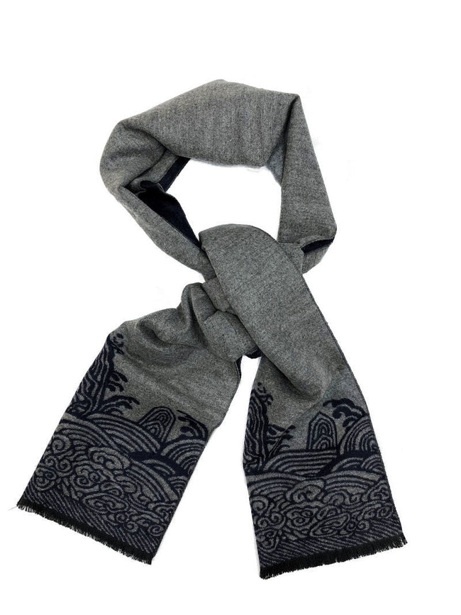 Traditional Oriental Pattern Scarf