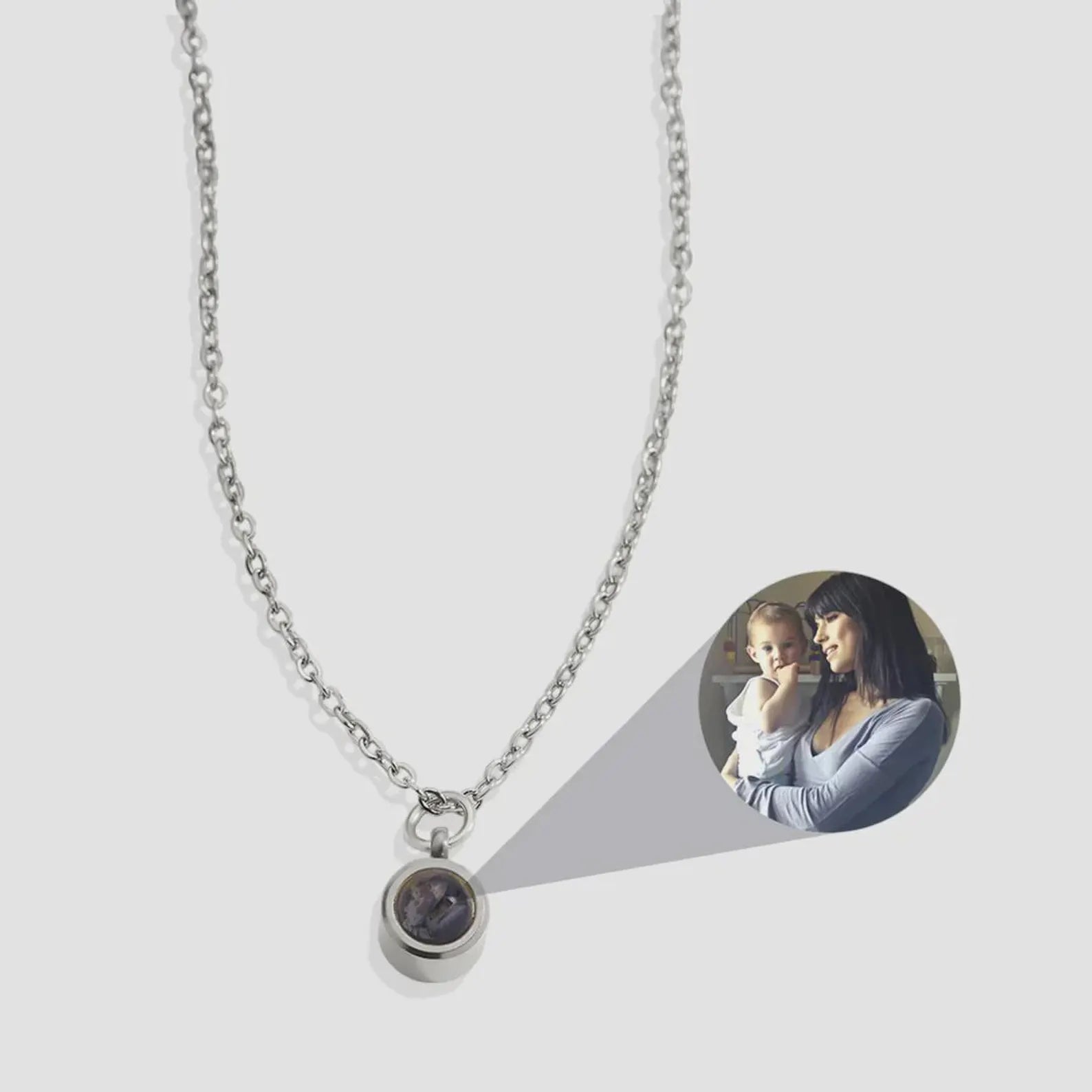 Minimalist Photo Necklace