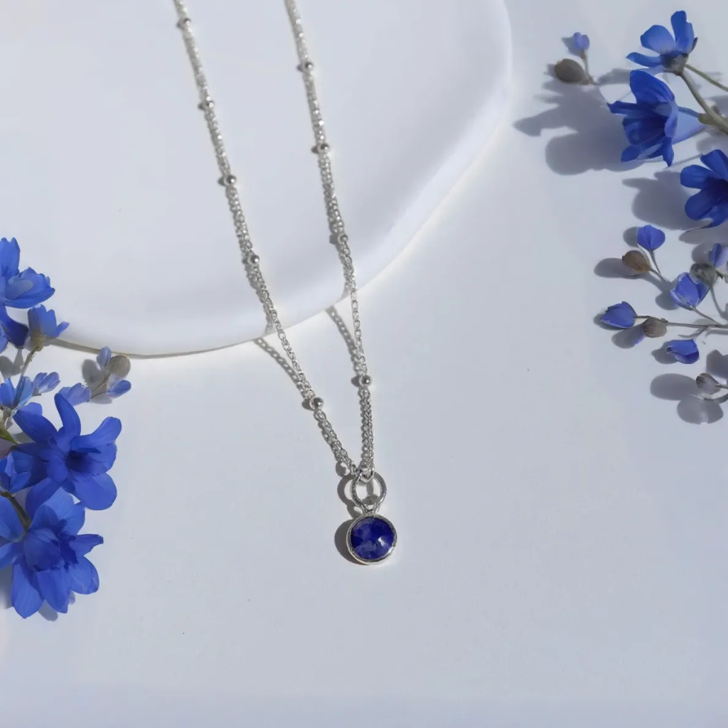 Sapphire Birthstone Necklace