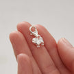 Shih Tzu Silver Dog Charm