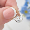 Chicken Silver Charm