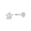 Sparkling Star Single Flat Back Earring
