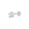 Sparkling Star Single Flat Back Earring