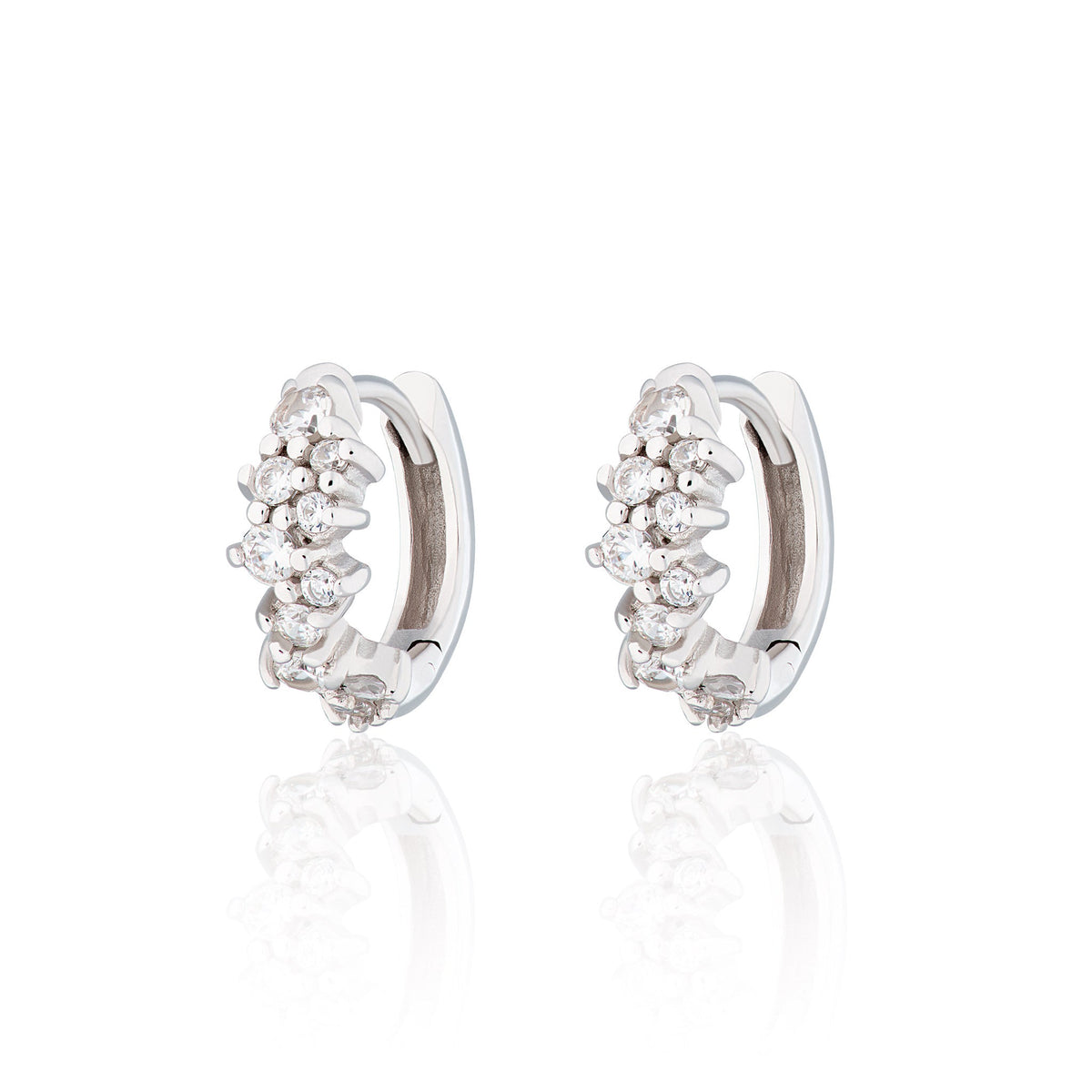 Stardust Huggie Earrings