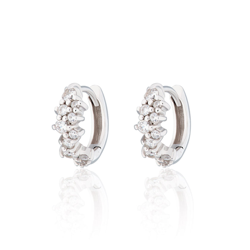 Stardust Huggie Earrings