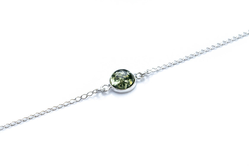 Bracciale a catena a maglie Green Amber ESSENTIALS