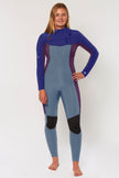 Sisstr 7 seas 4/3 chest zip wetsuit