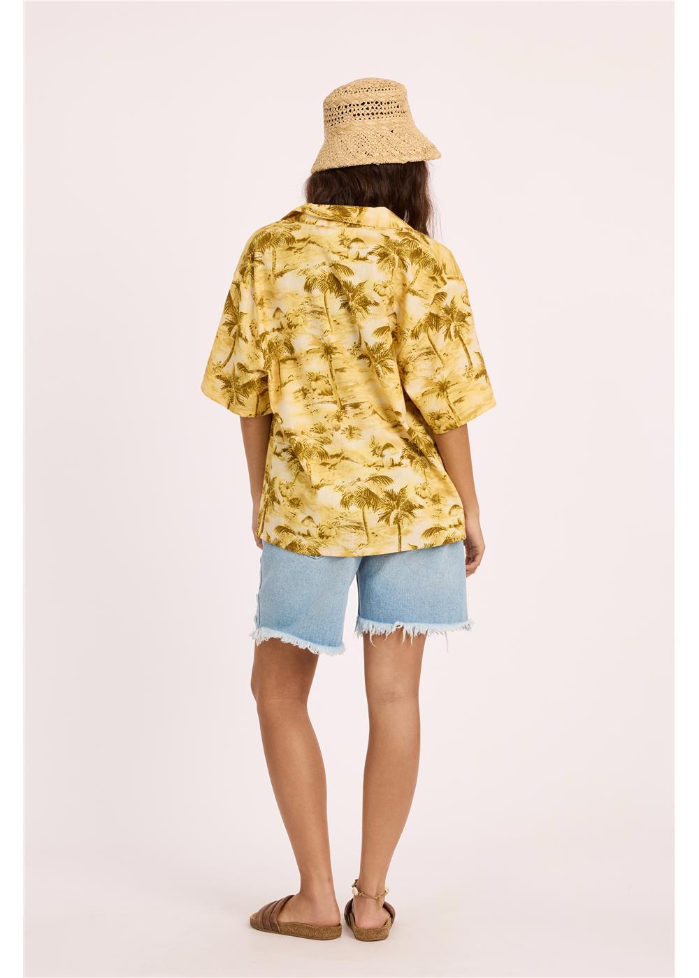 Sisstr Distant Shores Woven Top