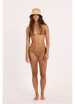 Sisstr Floral Folks Reversible Triangle Tops Swim