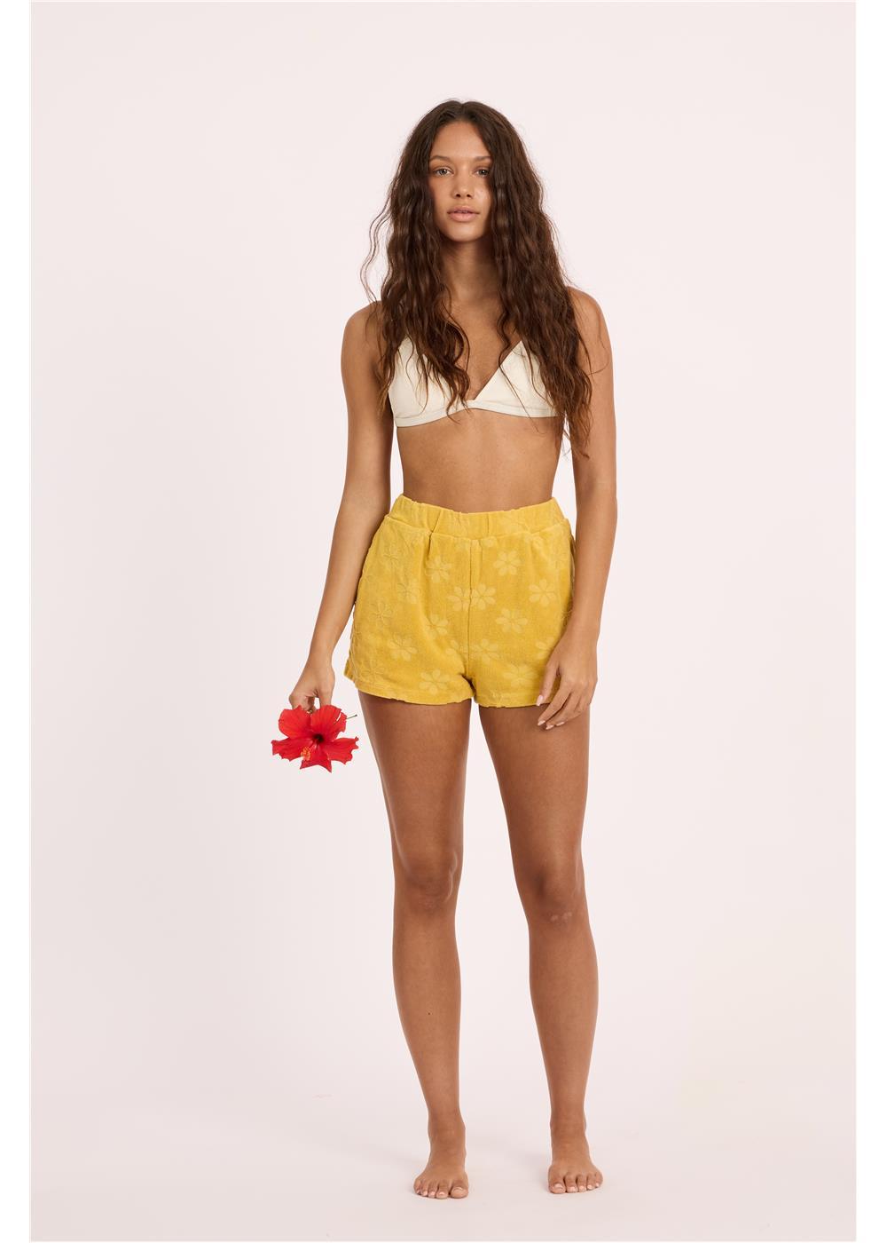 Sisstr Into The Sun strikkede shorts