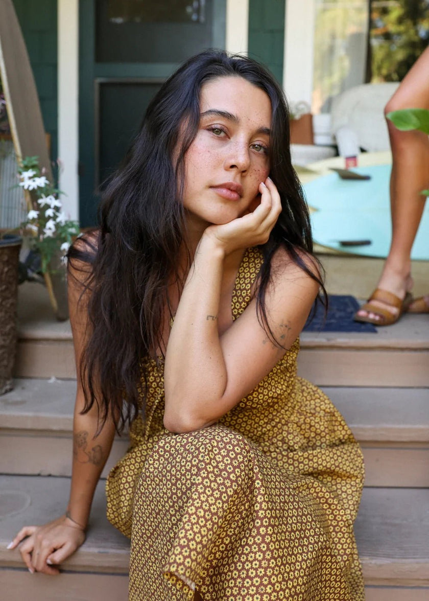 Sisstr Sunspell Woven Tank Dress