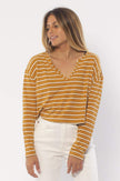 Sisstrevolution birdie long sleeve knit top