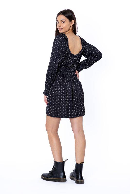 Sisstrevolution Cocoa Beach Knit Ls Dress