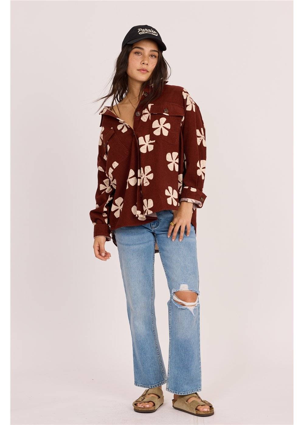 Sisstr Lush Palms Woven