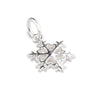 Snowflake Silver Charm