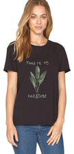Amuse Society T-shirt So frond of you