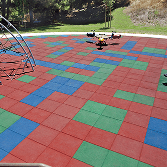 30mm Outdoor Playground Safety Mats