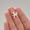 Staffordshire Bull Terrier Silver Dog Charm