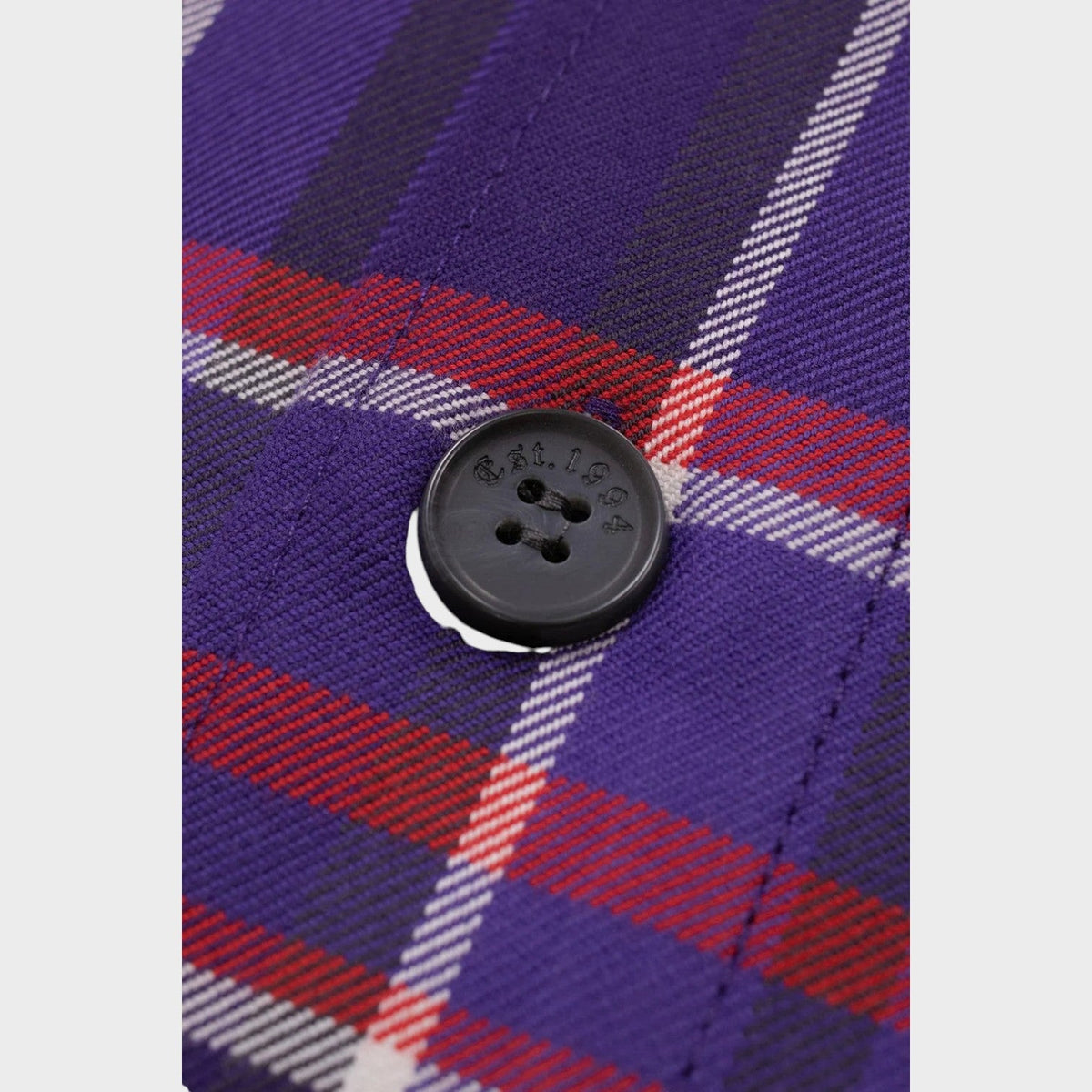 Korn Checked Overshirt Multi Blue