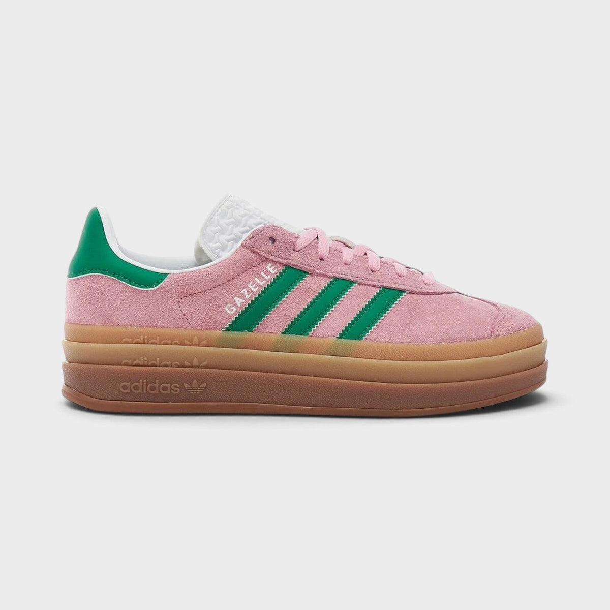 Originals Womens Gazelle Bold True Pink Green Sneakers