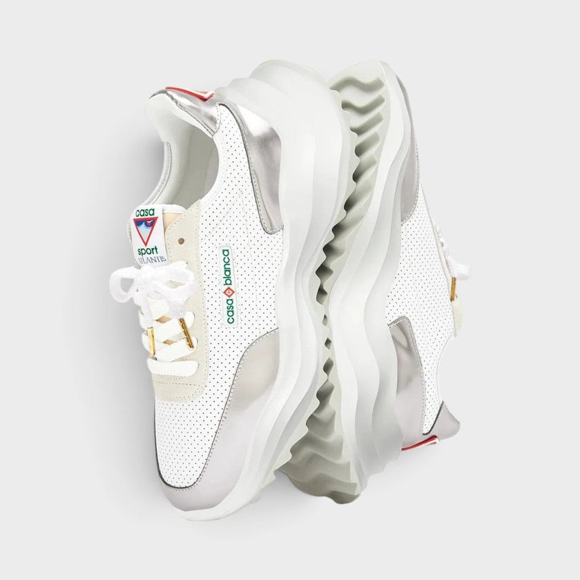 Atlantis Sneaker White Chrome White