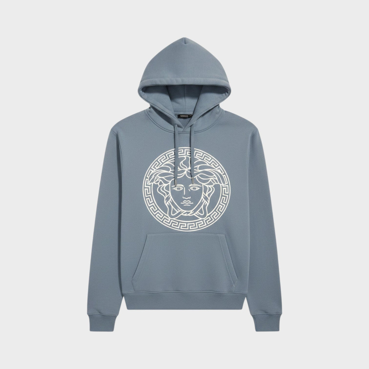Medusa Logo Hoodie Baby Blue