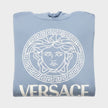 Medusa Logo Hoodie Baby Blue