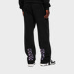 Vanish Arrow Closed Hem Fleece Sweatpants Black