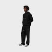 Vanish Arrow Closed Hem Fleece Sweatpants Black