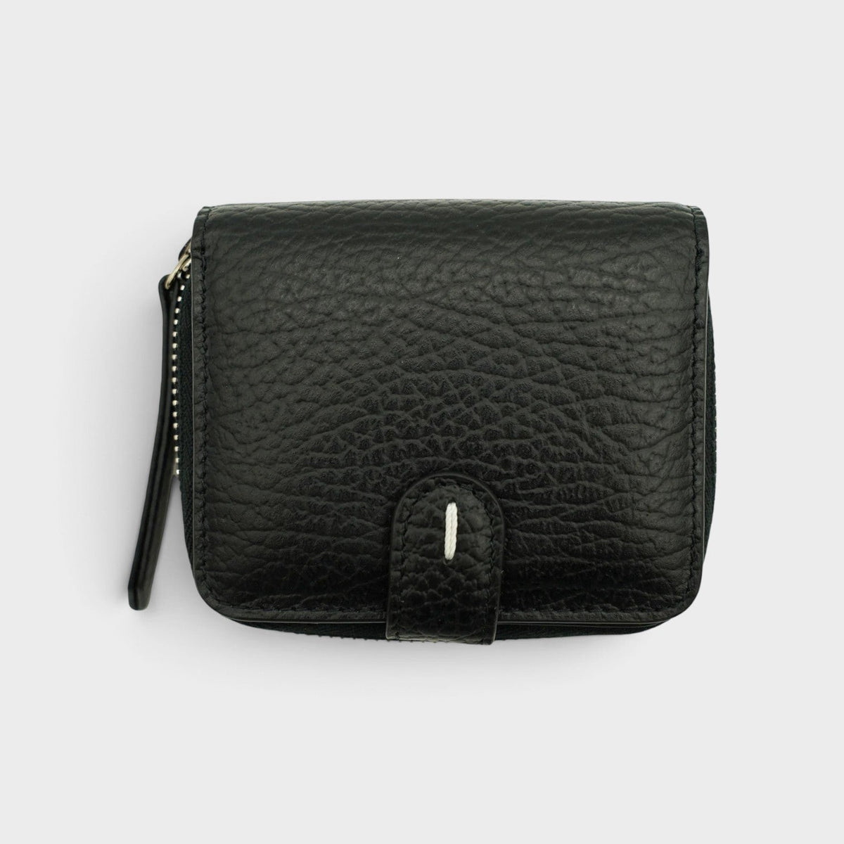 Four Stitch Leather Coin Pouch