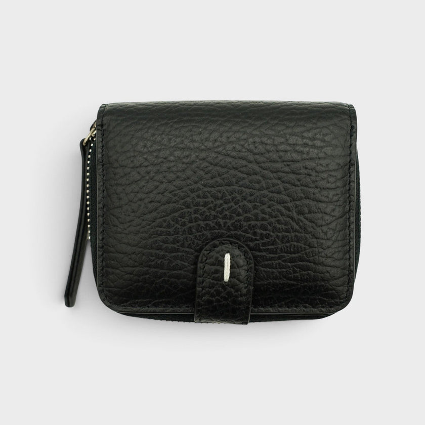 Four Stitch Leather Coin Pouch