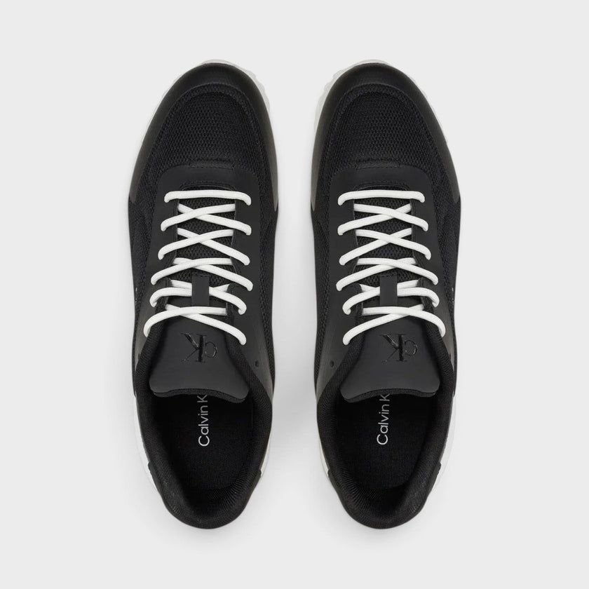 Eva Runner Low Mesh Mix Black Sneakers