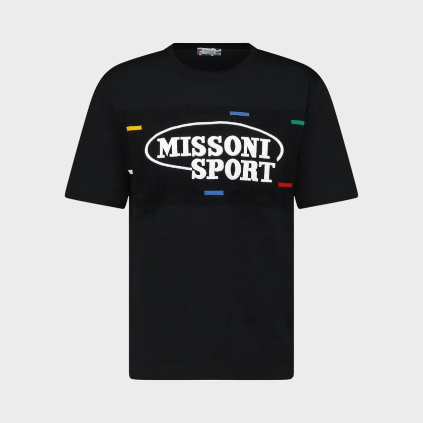 Sport Logo T-Shirt Black