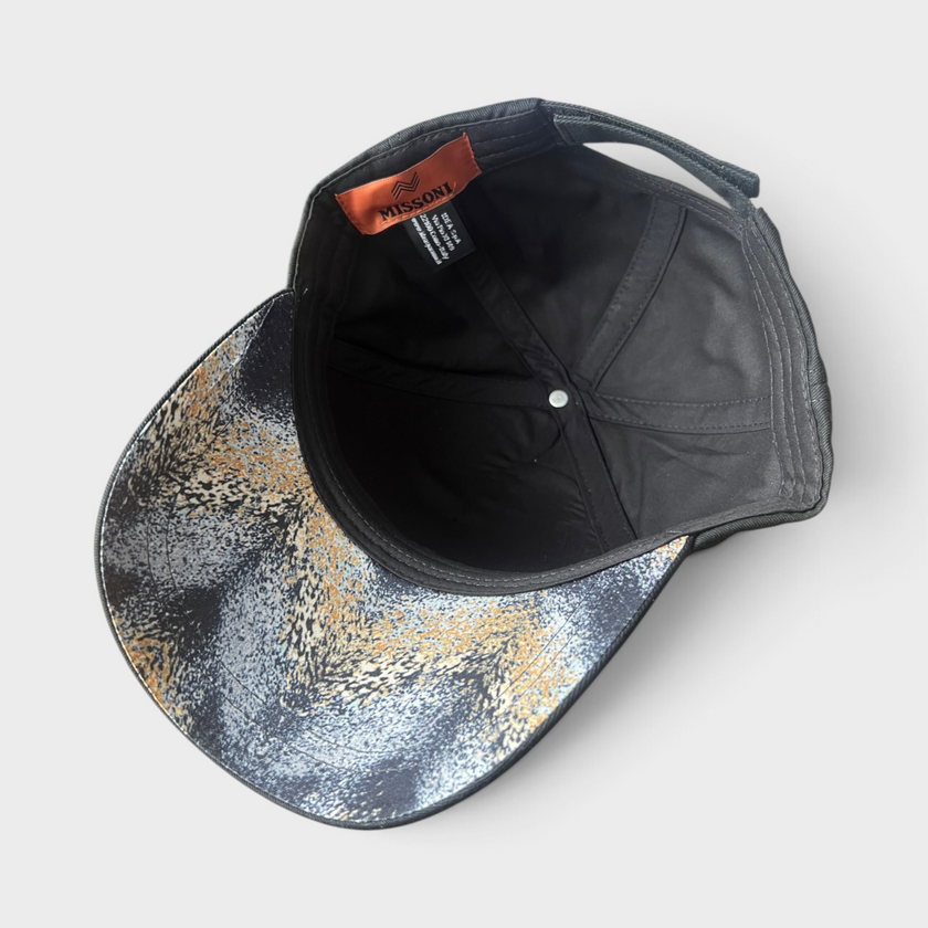 Embroidered Logo Cap Black