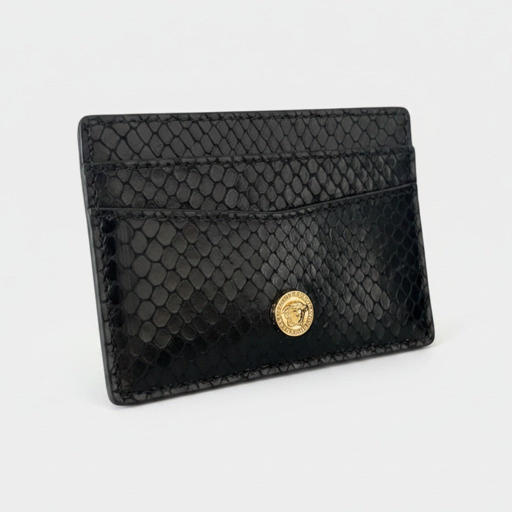 Medusa Head Cardholder Ayer Black