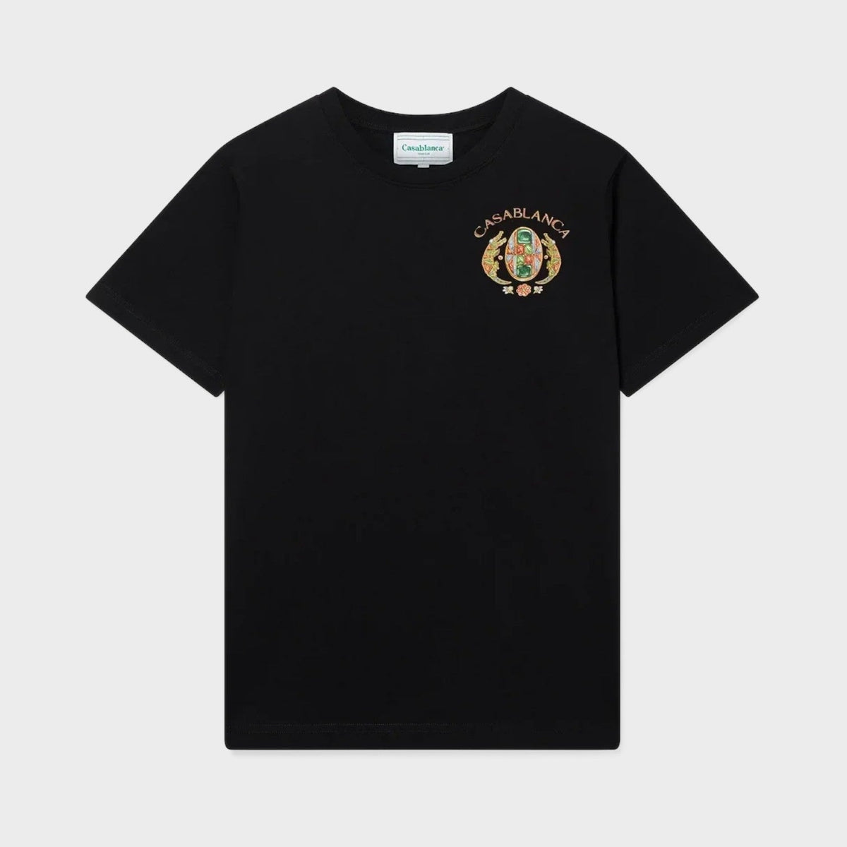 Joyaux D'Afrique Tennis Club Short Sleeve T-Shirt Black