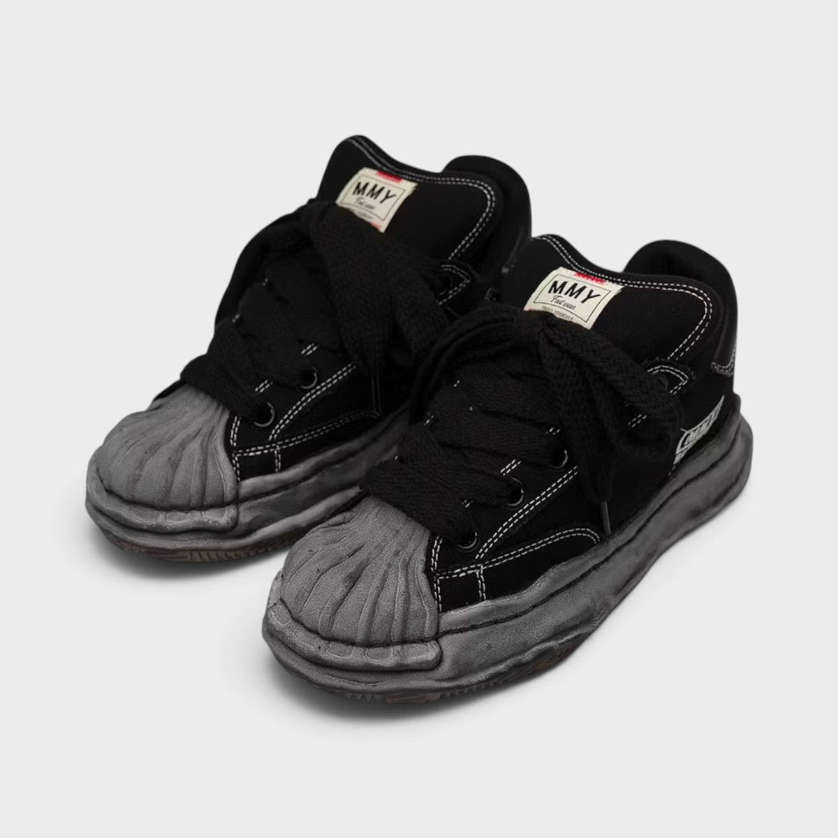Yasuhiro Blakey Puffer OG Sole Canvas Low Black