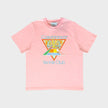 Tennis Club Icon Printed T Shirt Pink