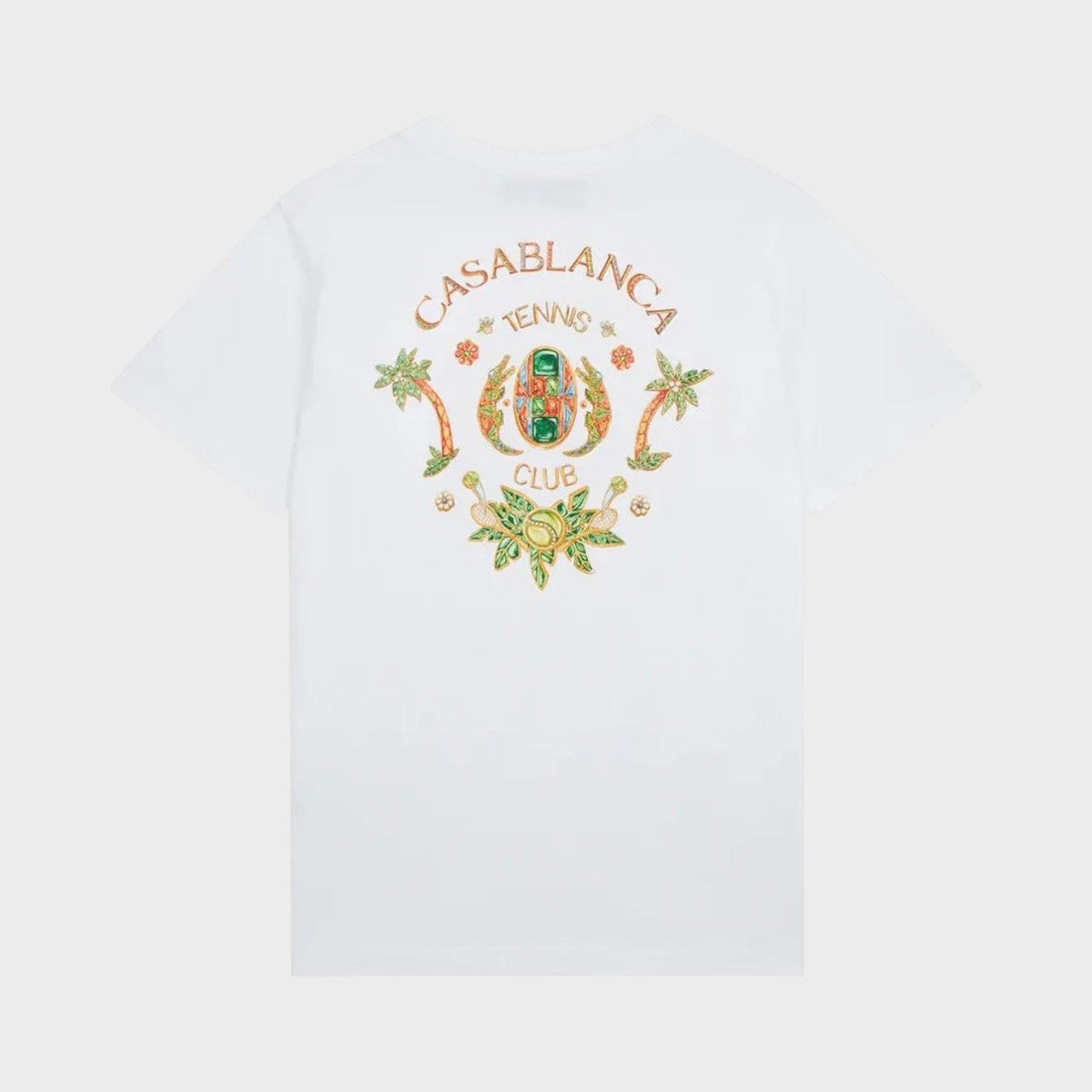 Printed T-Shirt Joyaux D'Afrique Tennis Club White