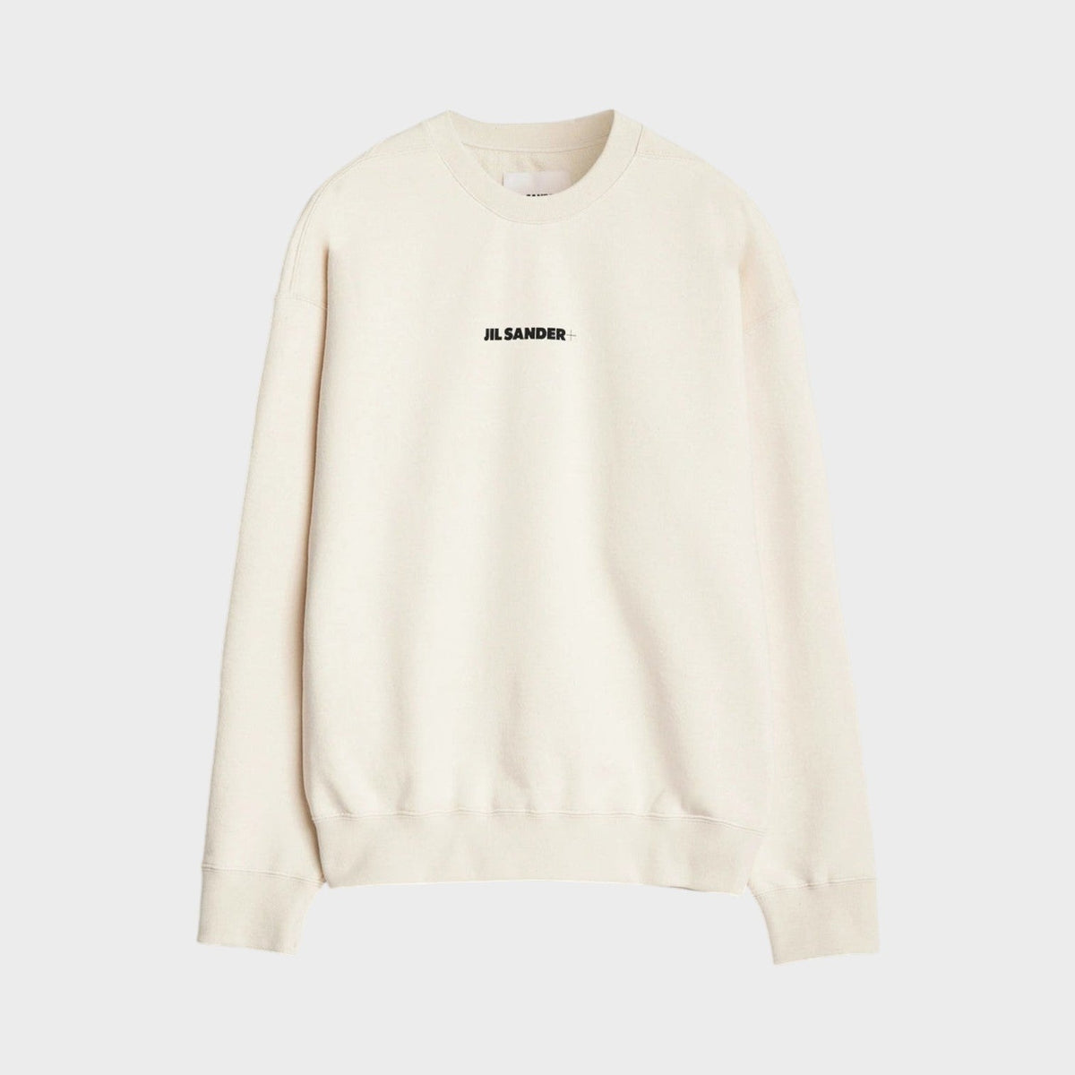 Terry Logo Sweatshirt Cream