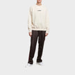 Terry Logo Sweatshirt Cream