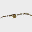 Medusa Head Necklace Gold